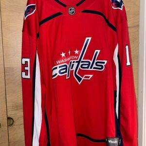 Fanatics Red Washington Capitals Jersey